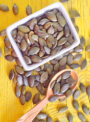 Image showing pumpkin seed