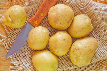 Image showing raw potato