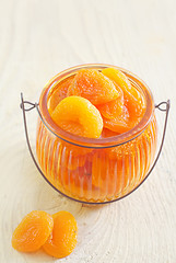 Image showing dry apricots