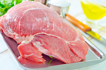 Image showing raw meat