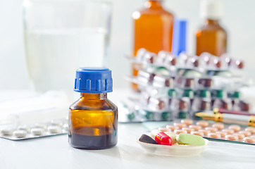 Image showing tablets and pills