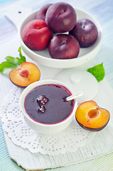 Image showing plum jam