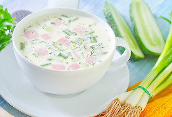 Image showing cold soup