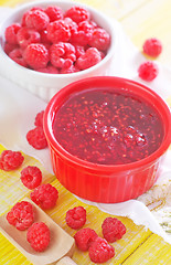 Image showing raspberry jam