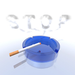 Image showing stop smoking