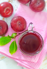 Image showing plum juice