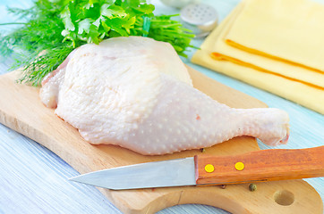 Image showing chicken leg