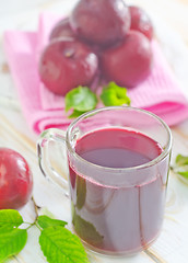 Image showing plum juice