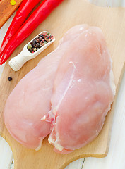 Image showing chicken fillet