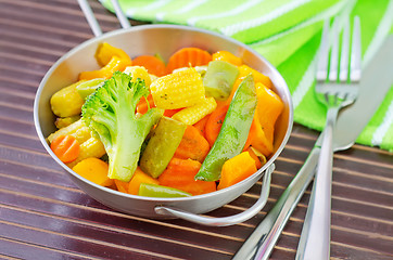 Image showing fried vegetables