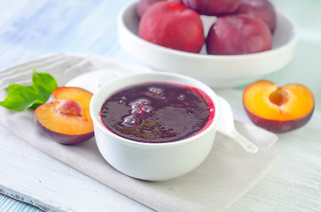 Image showing plum jam