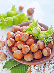 Image showing hazelnuts