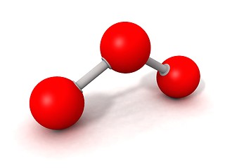 Image showing ozone molecule