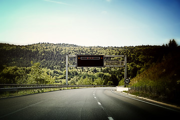 Image showing Empty street