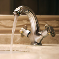 Image showing Hotel bathroom