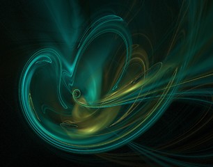 Image showing abstract green background