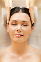 Image showing woman in spa