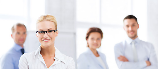 Image showing businesswoman in office