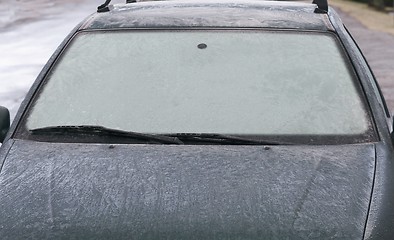 Image showing Frozen Car