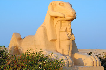 Image showing Ram headed sphinx