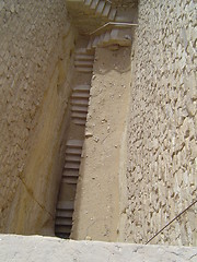 Image showing Pharonic stairs