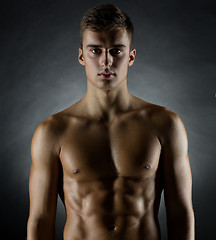 Image showing young male bodybuilder