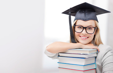 Image showing student in graduation cap