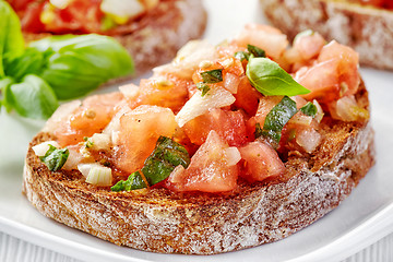 Image showing bruschetta