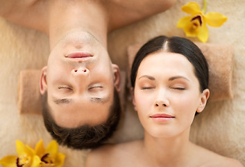 Image showing couple in spa