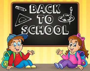 Image showing Back to school thematic image 9