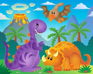 Image showing Dinosaur theme image 6