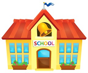 Image showing School building theme image 1