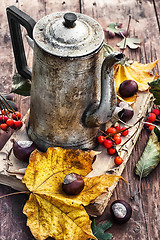 Image showing autumn still life