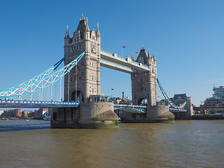 Image showing Tower Bridge in London