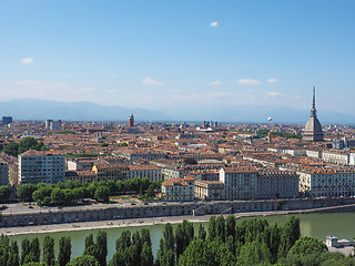 Image showing Aerial view of Turin