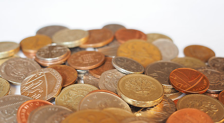 Image showing Pound coins