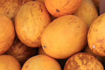 Image showing yellow melons 