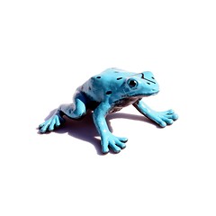 Image showing toy frog on white background