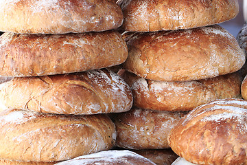 Image showing fresh bread background