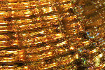 Image showing abstract golden background