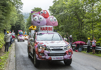 Image showing Haribo Vehicles - Tour de France 2014