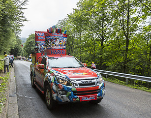 Image showing Haribo Vehicle - Tour de France 2014