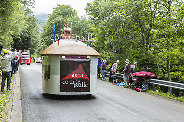 Image showing Courtepaille Vehicles - Tour de France 2014