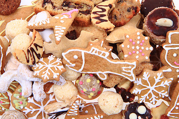 Image showing christmas cookies 