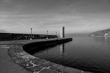 Image showing Empty small pier