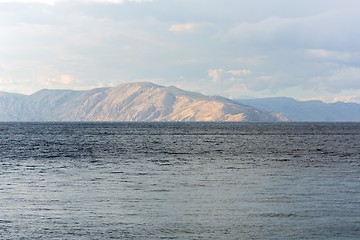 Image showing Scenic view of a small island