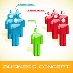 Image showing Business concept illustration.