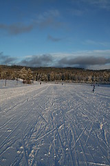 Image showing cross country ski slope