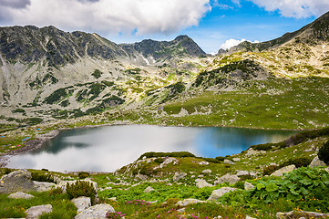 Image showing Mountain lake Bucura, in Retezat, Romania, Europe