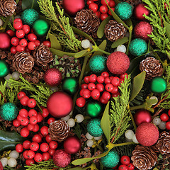 Image showing  Baubles and Flora